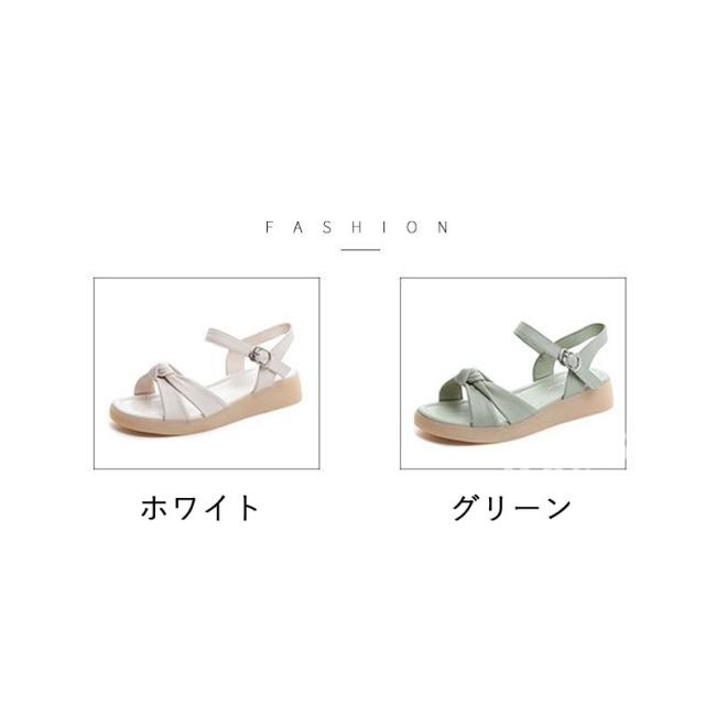 レデイース サンダル 牛革 楽ちん 痛くない 靴 夏シューズ カジュアル 旅 30代 40代