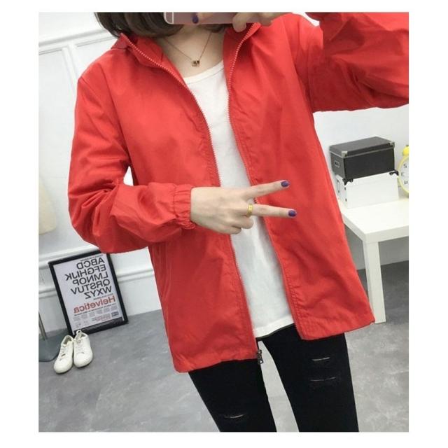 ジャンバー レディース フード付き かっこいい カジュアル 防風