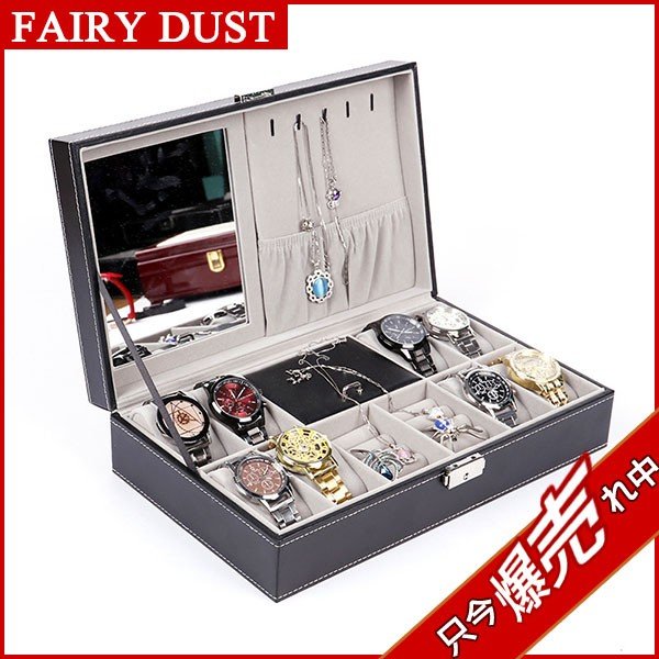 腕時計 収納 ディスプレイケース　腕時計用　ウォッチコレクション ブラック 10位 ケースの通販は 8,610円