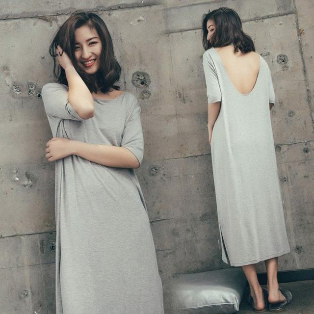 ネグリジェ 夏用 ワンピース パジャマ レディース 半袖 ロング丈ワンピース ネグリジェ セクシー 大人 オシャレ 部屋着 寝巻き 3色　の通販は 8,960円