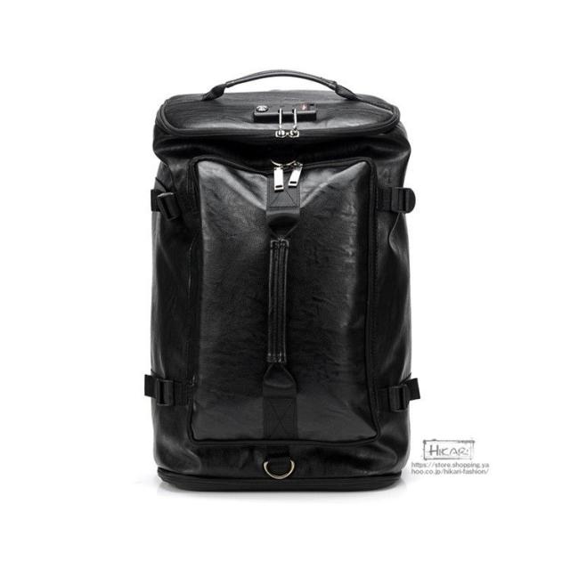 リュックサック メンズ ボストンバッグ 大容量 レザー リュック