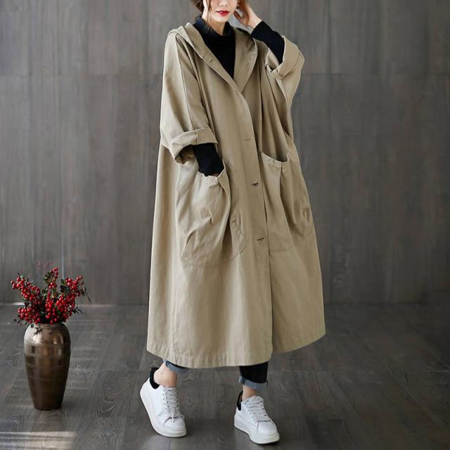 トレンチコート レディース ロングコート 春 スプリングコート