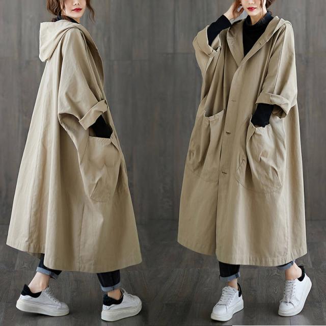トレンチコート レディース ロングコート 春 スプリングコート