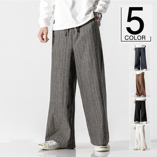 サルエルパンツ メンズ ワイドパンツ イージーパンツ 夏