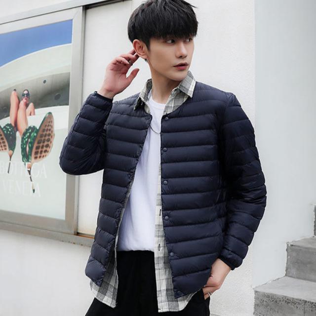 ダウンジャケット メンズ ダウンコート 軽量 男性 フェザー コート ライトダウン 羽毛 ジャケット 冬服 秋冬 インナー アウター 厚手 防寒 暖かい 防風 保温 ダウンジャケット メンズ ダウンコート 軽量 男性 フェザー コート