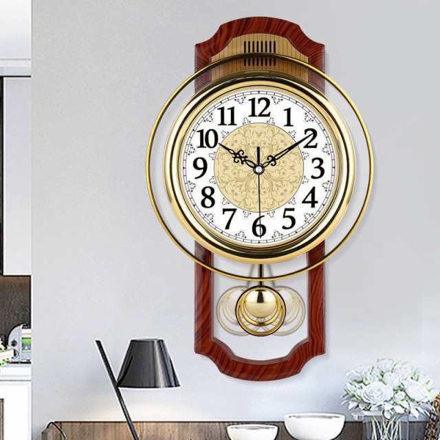 時計 掛け時計 壁掛け時計 掛時計 送料無料 振り子時計 レトロ インテリア 雑貨 ウォールクロック 柱時計 アンティーク