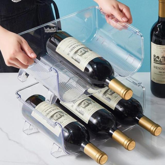 ボトルストッカー ワイン ラック 斜め 冷蔵庫 ビール ワインラック