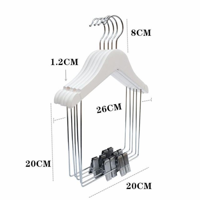 ハンガー 2個セット 木製ハンガー 大人用 キッズ用 セットアップ用