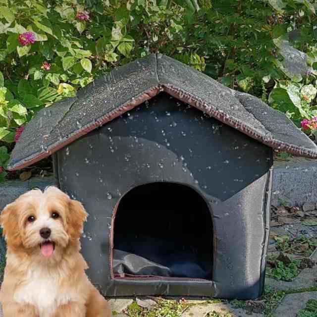 ペットハウス 屋外 野良 猫 小型犬 アウトドア オーバーサイズ 屋外 防水 撥水 防滑 安全 暖かい 防寒 子猫 厚め 隠れ家 四季通用 保温防寒 滑り止め 冬