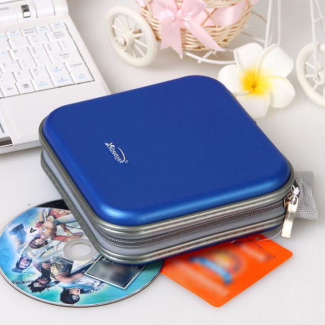 CDケース DVDケース 40枚収納 80枚収納 ファイル型 収納ケース