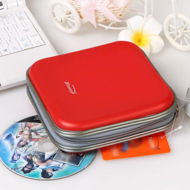 CDケース DVDケース 40枚収納 80枚収納 ファイル型 収納ケース