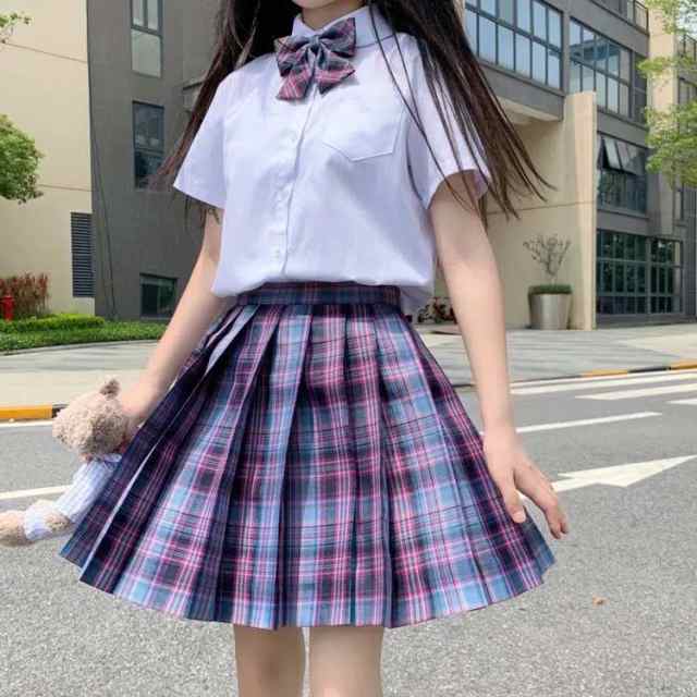 制服 スカート プリーツスカート ミニスカート チェックスカート