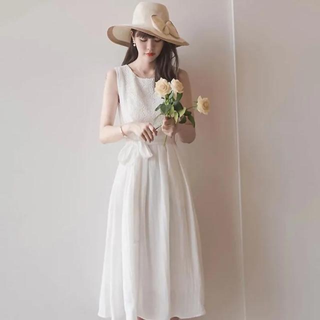ワンピース 夏 レディース ロング丈 リゾートワンピース ノースリーブ 