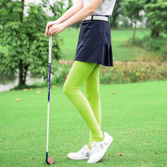 ● ゴルフウェア　レギンス　UVカット　ストッキング　アウトドア　ゴルフ用品