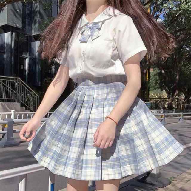 プリーツスカート チェック柄 丈43cm 膝上 スクールスカート 制服 女子高生 学生服 制服 コスプレ セーラー服 コスプレ衣装 学生服 スクール  ギャル フック ミニスカート ギャル服 通販 制服 プリーツスカート XS-2XLの通販はau PAY マーケット - Smile Lifix |  au PAY ...