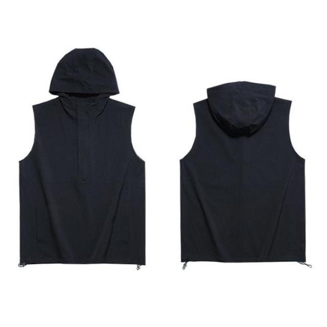 バルマン ノースリーブパーカー ベスト XS 楽天市場】 春夏 多機能 袖なし 速乾 通気 紫外線対策