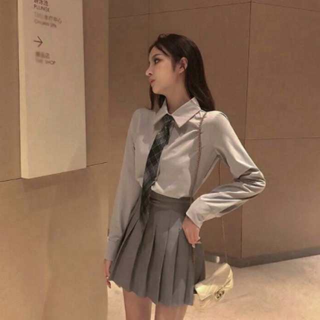 韓国 女子制服カーディガン