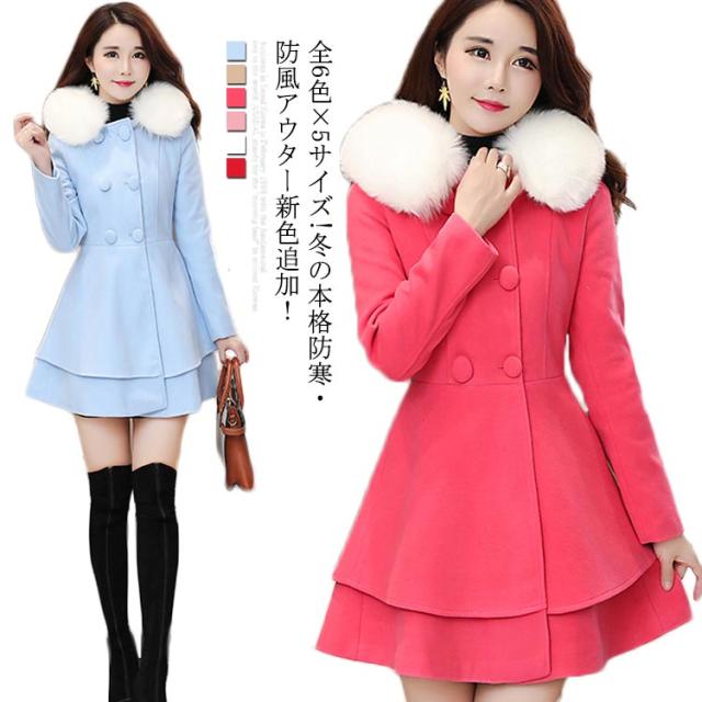 リズメロ　コート　可愛い　フリル 楽天市場】リボン フリル（コート・ジャケット｜レディース