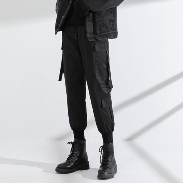 ダウンパンツ 大きいサイズ ダウン90％ カーゴパンツ ウェストゴム レディース おしゃれ 裾リブ ジョガーパンツ 軽量 防寒 通勤 お出かけ アウトドア_1