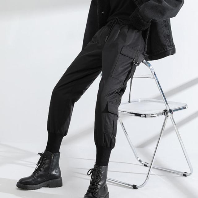 ダウンパンツ 大きいサイズ ダウン90％ カーゴパンツ ウェストゴム レディース おしゃれ 裾リブ ジョガーパンツ 軽量 防寒 通勤 お出かけ アウトドア_2