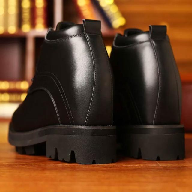 結婚式 フォーマルシューズ シークレットシューズ レースアップ 厚底 革靴 ビジネスシューズ 紐靴 16cm身長アップ!背が高くなる 紳士靴 16cm レザーシューズ 防滑 ドレスシューズ 歩きやすい 16cm身長アップ!背が高くなる 滑りにくい 黒 ブラック 結婚式 フォーマルシューズ シークレットシューズ レースアップ 厚底