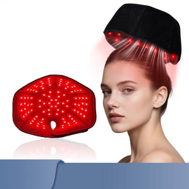 ヘルメット 赤色光キャップ 赤色led 赤色 育毛キャップ 300pcsランプ