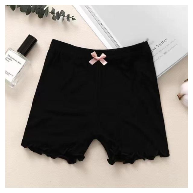 3点セット スパッツ キッズ オーバーパンツ 110cm-150cm 子供用 ボクサーショーツ ペチパンツ 女の子 スパッチ ショーツ 子供 安全パンツ レギンス インナーウエア 小学生 制服 体操着 体操服 110 120 130 140 150 抗菌 リボン ホワイト ベージュ ピンク 送料無料 レギンス