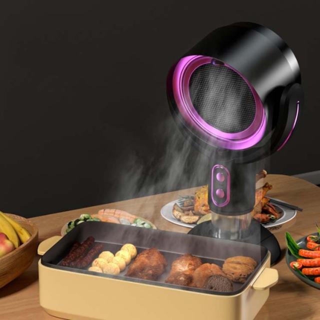 卓上レンジフード 換気扇 コードレス 小型 レンジフード 卓上吸煙機