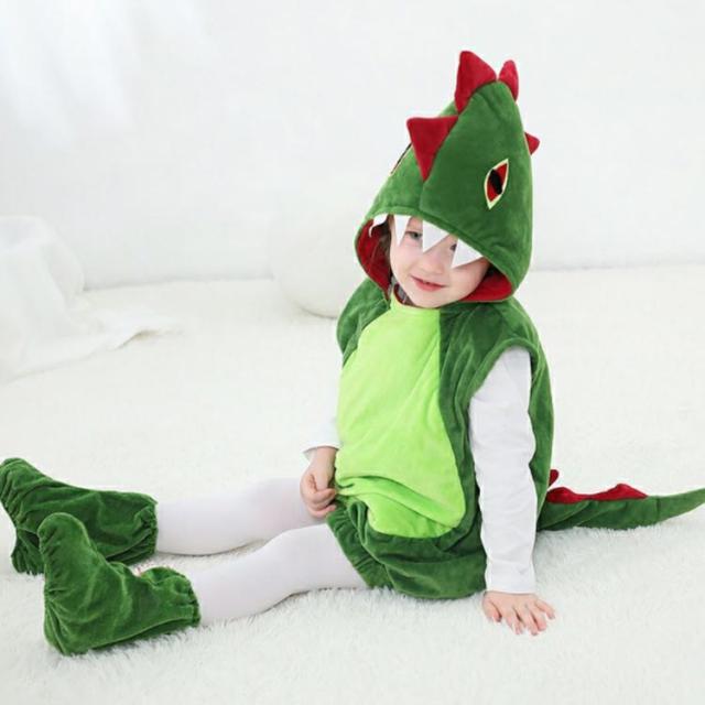 ダイナソー 恐竜 ハロウィン コスプレ衣装 子供用 ベビー服 コスチューム 赤ちゃん イベント 仮装 ハロウィン 着ぐるみ 学園祭 キッズ 動物 アニマル キッズ 子ども 90 100 110 120 130 140 150 送料無料 仮装 ハロウィン 衣装 子供 キッズ コスプレ ダイナソー 恐竜 ベビー