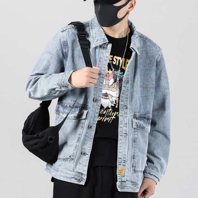 ビッグシルエット Gジャン ジージャン メンズ デニム