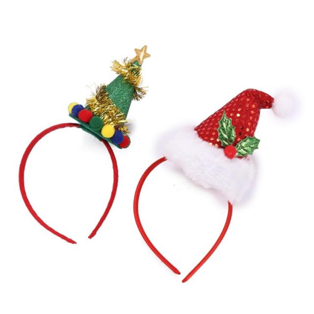 サンタカチューシャ カチューシャ レディース クリスマス サンタクロース 雪の結晶 ハート
