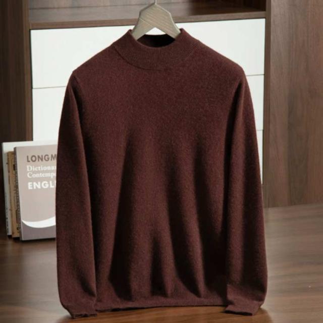 無地 メンズ カシミヤニット ニット 薄手 センター モックネック ニットセーター カシミヤ ハイゲージ プルオーバー 防寒 保温 暖かい カシミヤニット インナー ニット 秋冬 ハイネック フィット ニットプルオーバー スリム ビジネス オフィス 通勤 大きいサイズ 黒 紺