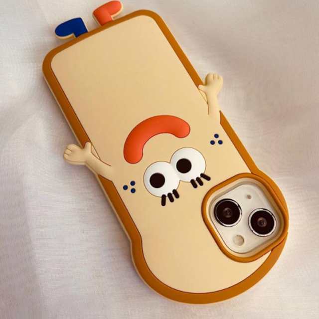 スマホケース スマートフォンケース パン かわいい おしゃれ オシャレ 可愛い シリコン 存在感 立体 キャラクター スマホケース カバー  の通販はau PAY マーケット - ともすけ商店 | au PAY マーケット－通販サイト