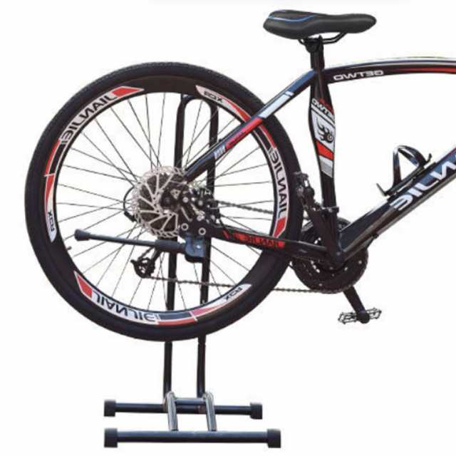 自転車スタンド 転倒防止 1台 強風 屋外 自転車 倒れない 室内