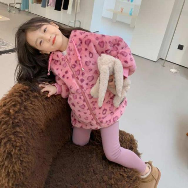 ボア ジャケット ボアコート キッズ ヒョウ柄 子供服 ボアブルゾン 豹柄 レオパード柄 もこもこ ピンク ファー ボアフリース 赤ちゃん ベの通販はau Pay マーケット ともすけ商店