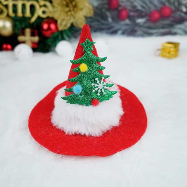 クリスマス コスチューム ペット用 帽子 サンタ帽子 ツリー帽子