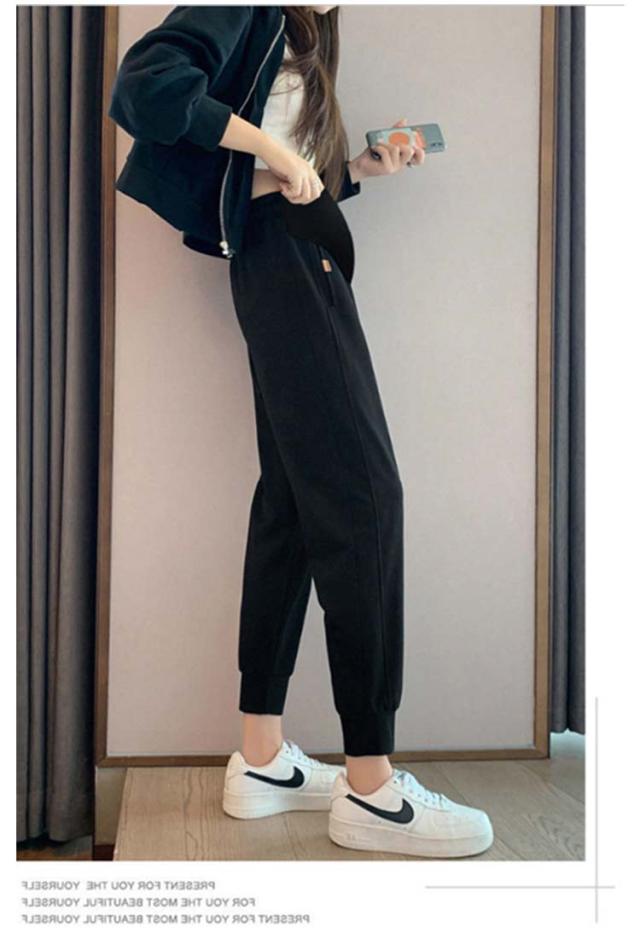 マタニティパンツ 裏起毛 秋冬 厚手 ズボン スウェット 産前産後服ズボン ジャージ ジョガーパンツ パンツ  nee3d981916 送料無料マタニティパンツ 裏起毛 ジョガーパンツ リブ 春 秋冬