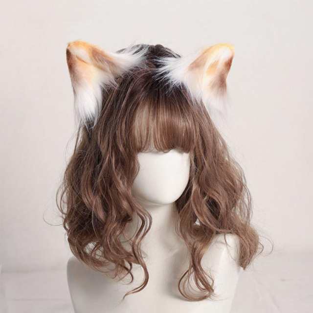 猫耳 カチューシャ ヘアクリップ ハロウィン コスプレ ヘア