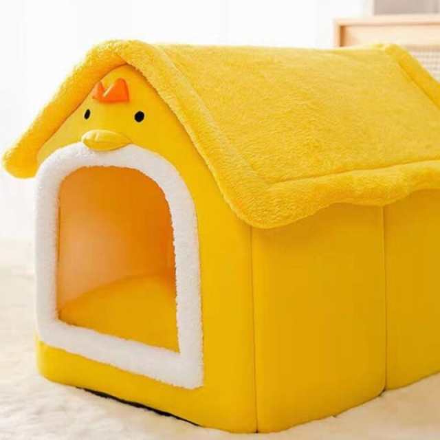 ペット用 犬小屋 室内 クッション付き ベット ハウス ドーム ハウス ペットベット 据えつけ 犬