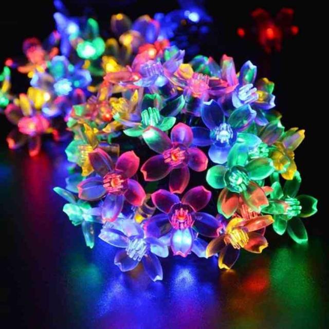 LEDイルミネーション SAKURA 桜 50球 屋外 屋外用 防水 LED さくら 桜ソケット フラワータイプ 全4種類 ソーラー クリスマス LEDイルミネーション SAKURA 桜 50球 屋外 屋外用 防水 LED さくら 桜