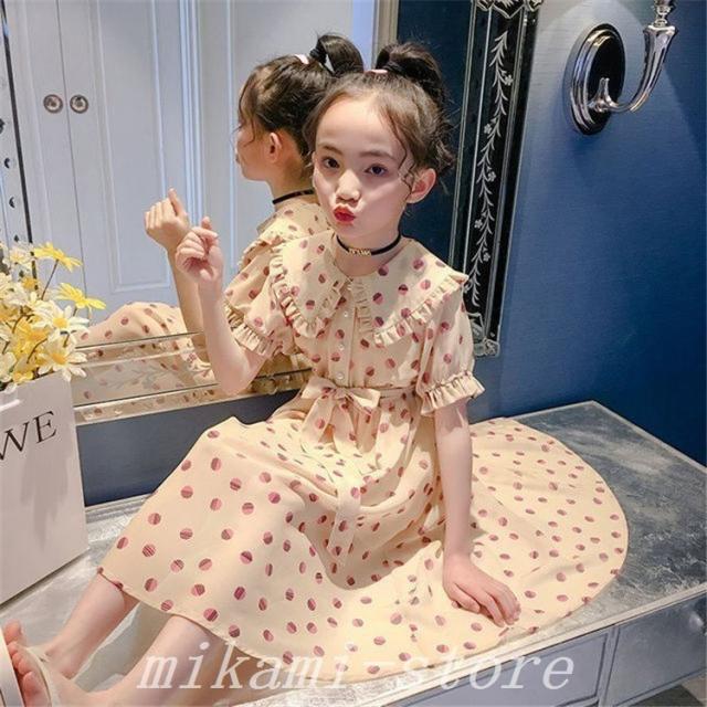 親子ペア子供服ワンピース160韓国子ども服キッズ女の子夏服マキシワンピース子供ドレス結婚式誕生日ベビー服ジュニアお姫様おしゃれ可愛の通販はau Pay マーケット Linelife