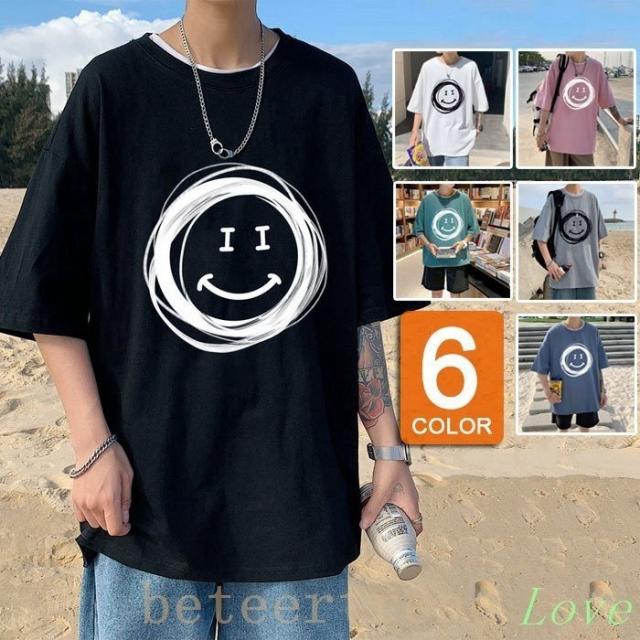 Tシャツメンズレディース夏半袖tシャツカットソープリントtシャツロゴtおしゃれ夏服オシャレカジュアル通学通勤カッコイイゆったりトップの通販はau Pay マーケット Linelife