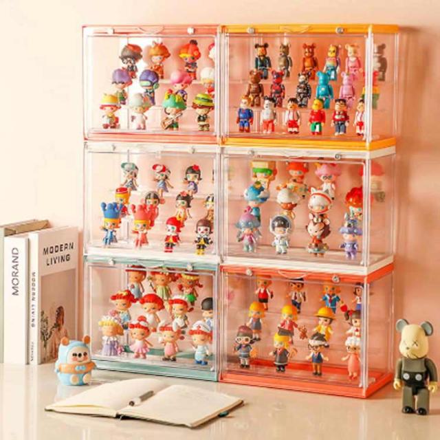 コレクションケース 重ねて飾れる フィギュアケース 収納 アクリル 
