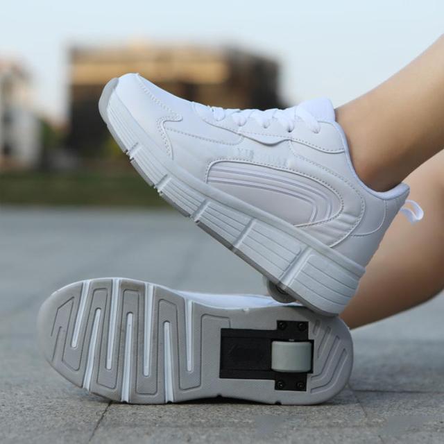 ローラーシューズ ローラースケート 大人 2輪タイプ 子供 キッズ 男女兼用 ローラーシューズ 2輪式 キッズ 大人 子供 レディース メンズ ローラー