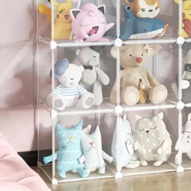 ぬいぐるみ収納 コレクションケース 防ほこり 5段 ぬいぐるみマンション 収納ボックス クローゼット 見せる収納 フィギュア 模型展示 クリア 収納棚 ぬいぐるみ収納 コレクションケース 防ほこり 5段 ぬいぐるみ