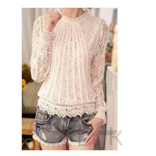 レディース ブラウス きれいめ 40代 秋新作 長袖 レースブラウス シャツ 白トップス インナー オシャレブラウス 上品 大きいサイズ 大人の通販はau Pay マーケット Linelife