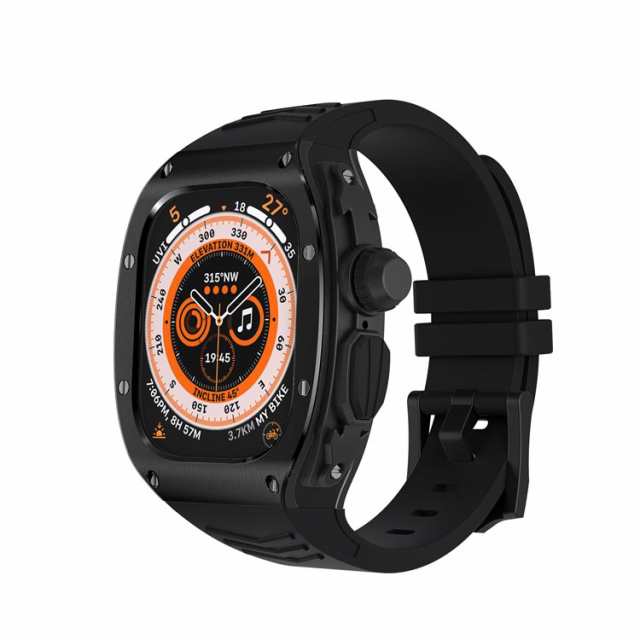 アップルウォッチ ウルトラ ULTRA 49mm バンド ステンレス ケース