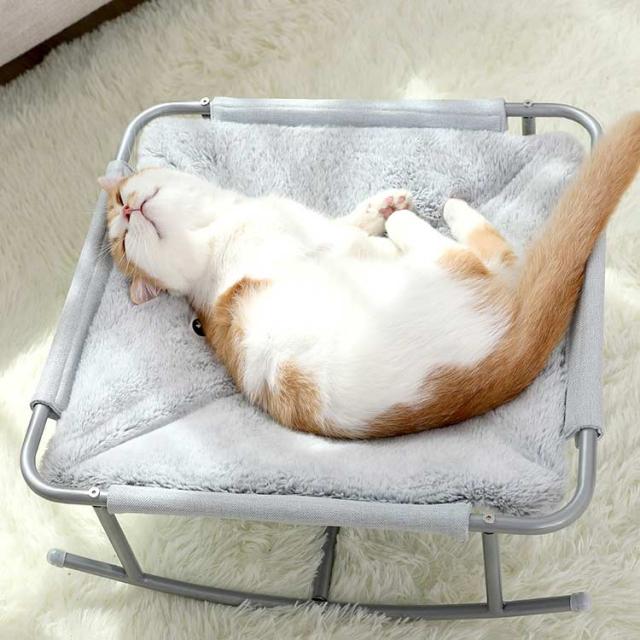 猫ベッド ペットハンモック犬猫用ベッド 自立式猫寝床 ネコベッド3 Amazon.co.jp: JUNSPOW 猫ベッド ペットハンモック 犬猫用ベッド