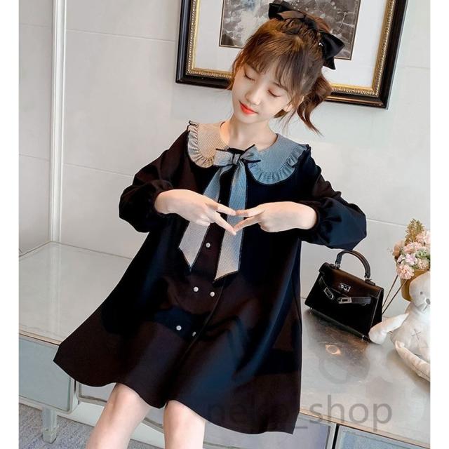 ワンピース キッズ 長袖 子供服 女の子 春秋 キッズワンピース Aライン フォーマル 子供ドレス ジュニア ベビー服 おしゃれ 可愛い 通学の通販はau Pay マーケット Greensmile