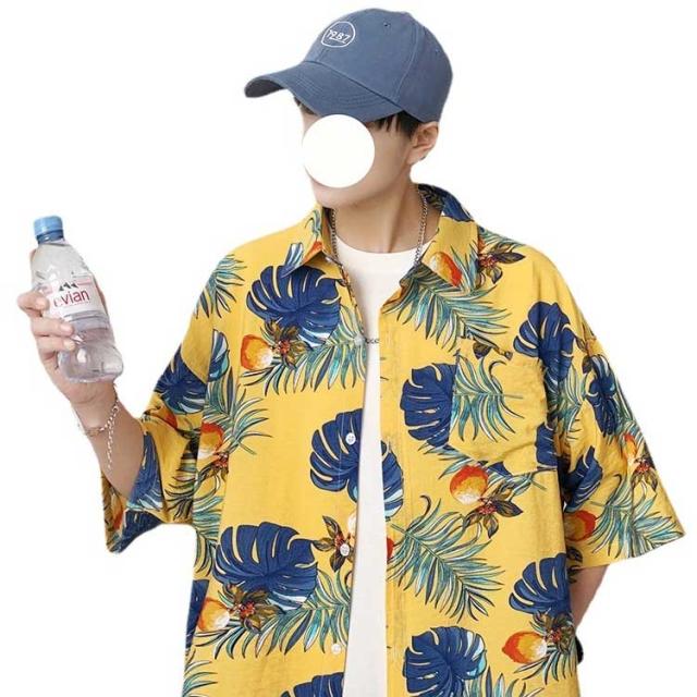 ドリンク柄　アロハシャツ 夏のトレンド！Karaku特集：オリジナルアロハシャツでメンズファッションを華やかに – Karakubuy